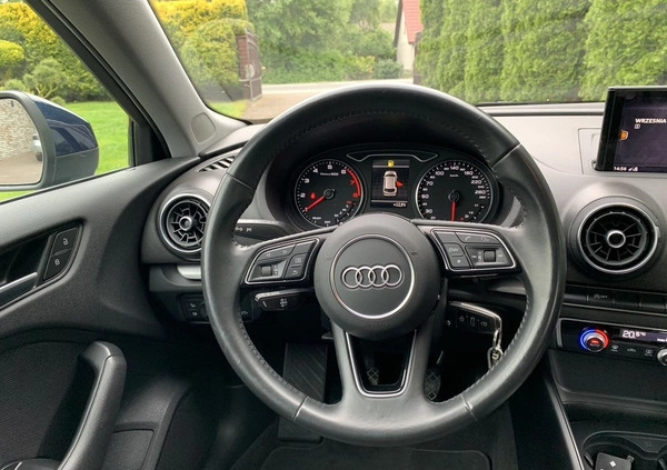 Audi A3 cena 86900 przebieg: 70500, rok produkcji 2019 z Przemków małe 407